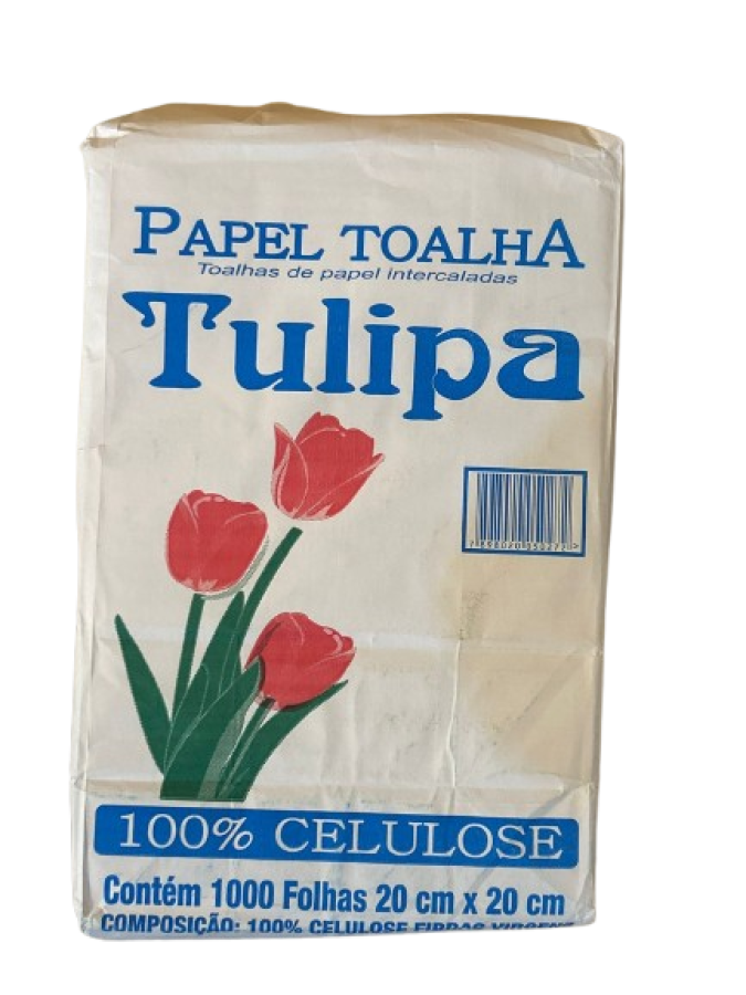 Servilletas papel reciclado ECO 250 unidades Tulipa
