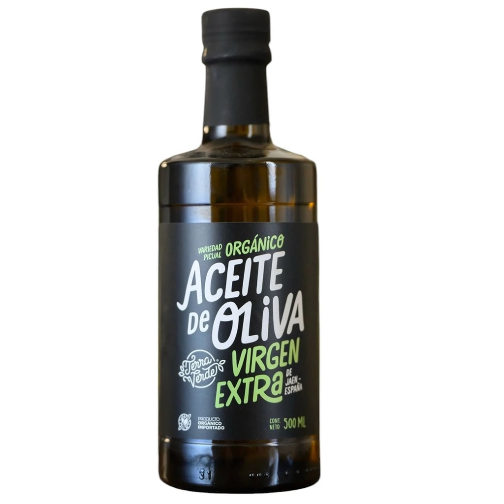 Aceite de oliva extra virgen orgánico 500ml Terra verde
