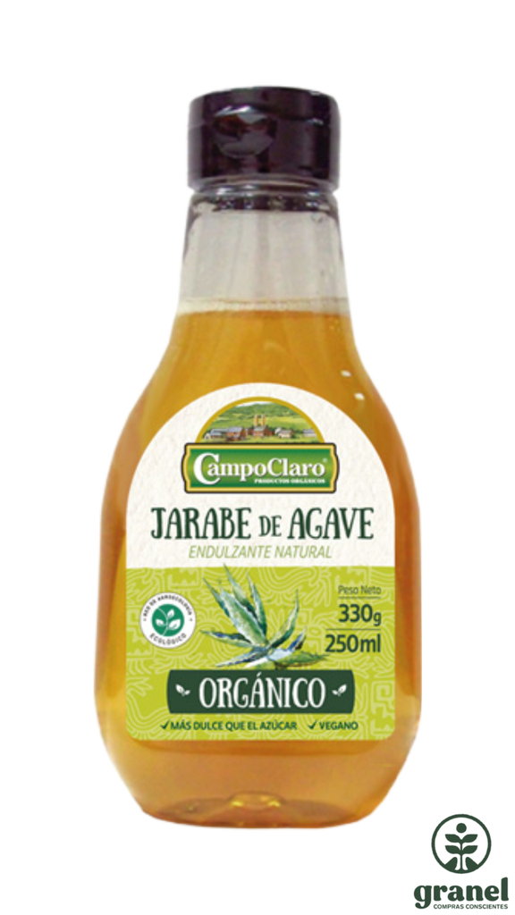 Jarabe de agave orgánico Campo claro 330gr