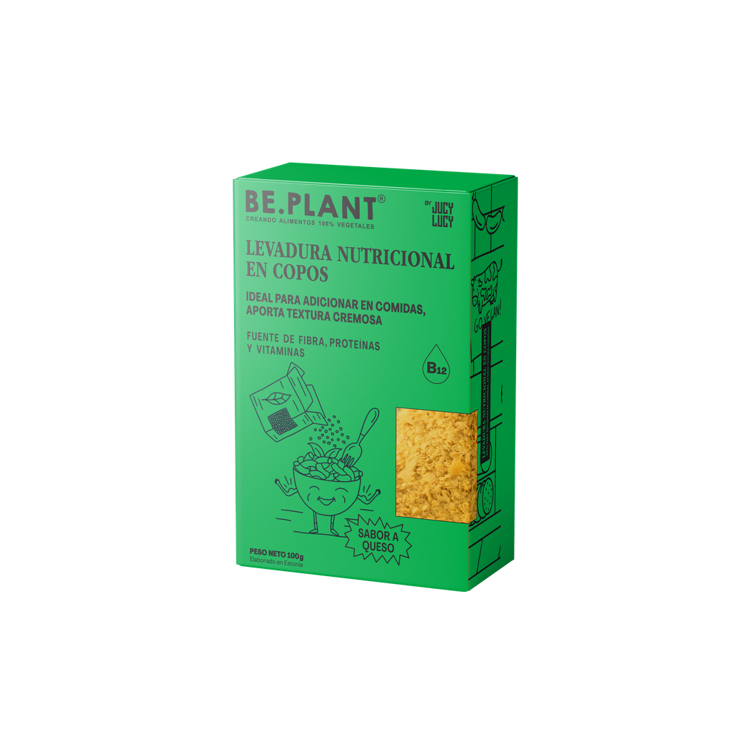 Pack X3 Levadura nutricional fortificada con B12 Be Plant 100g