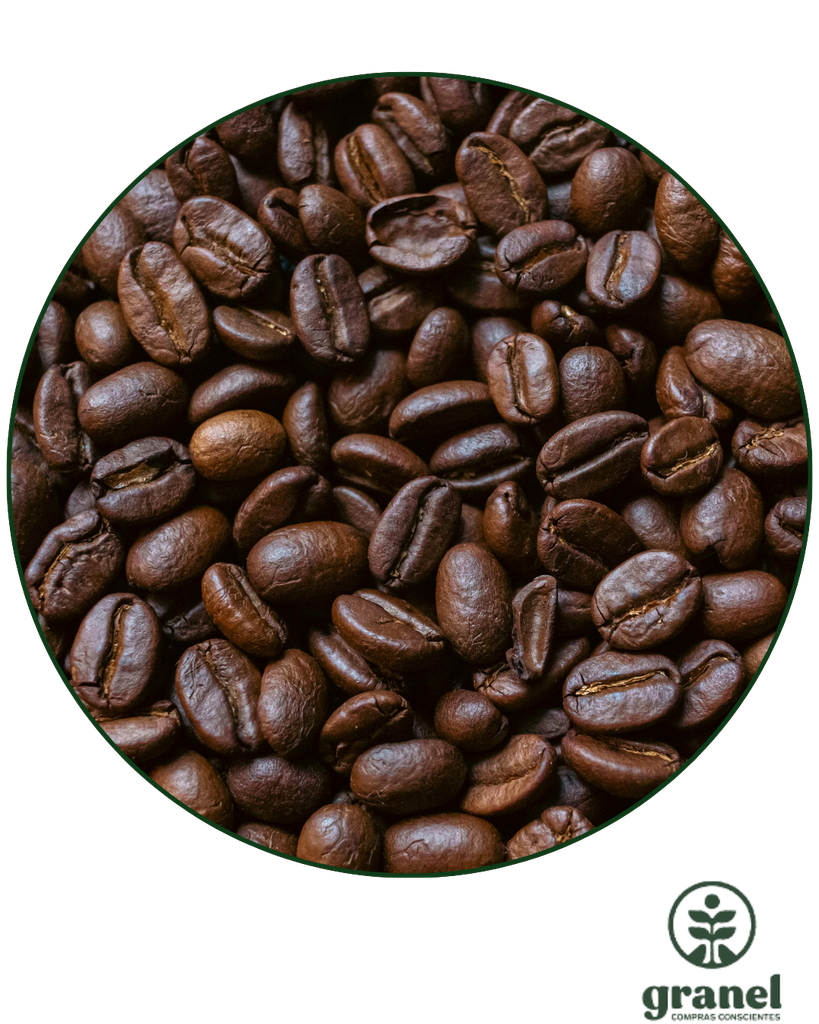 Café en grano suave brasilero Bahía 500g