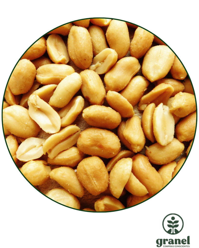 Maní repelado y tostado con sal 1kg