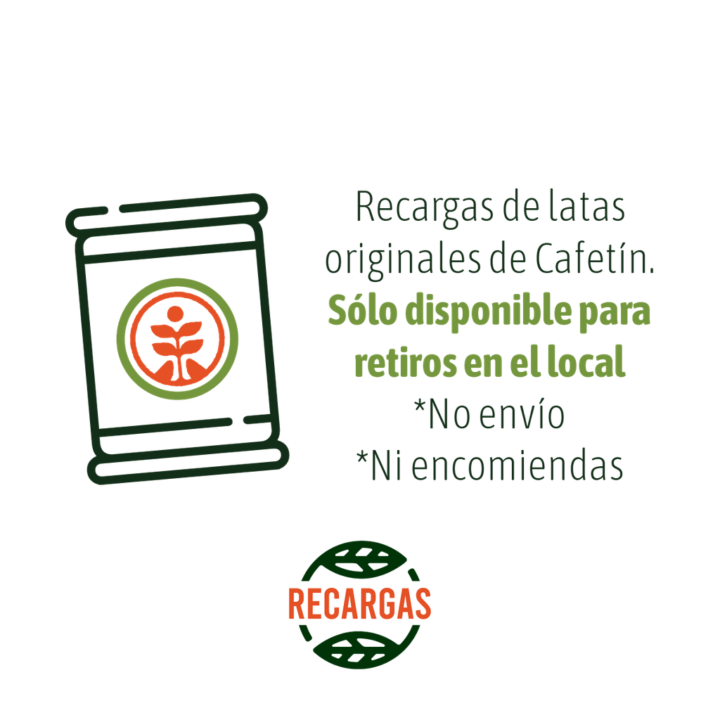 Recarga de café de especialidad orgánico Cafetín 500g