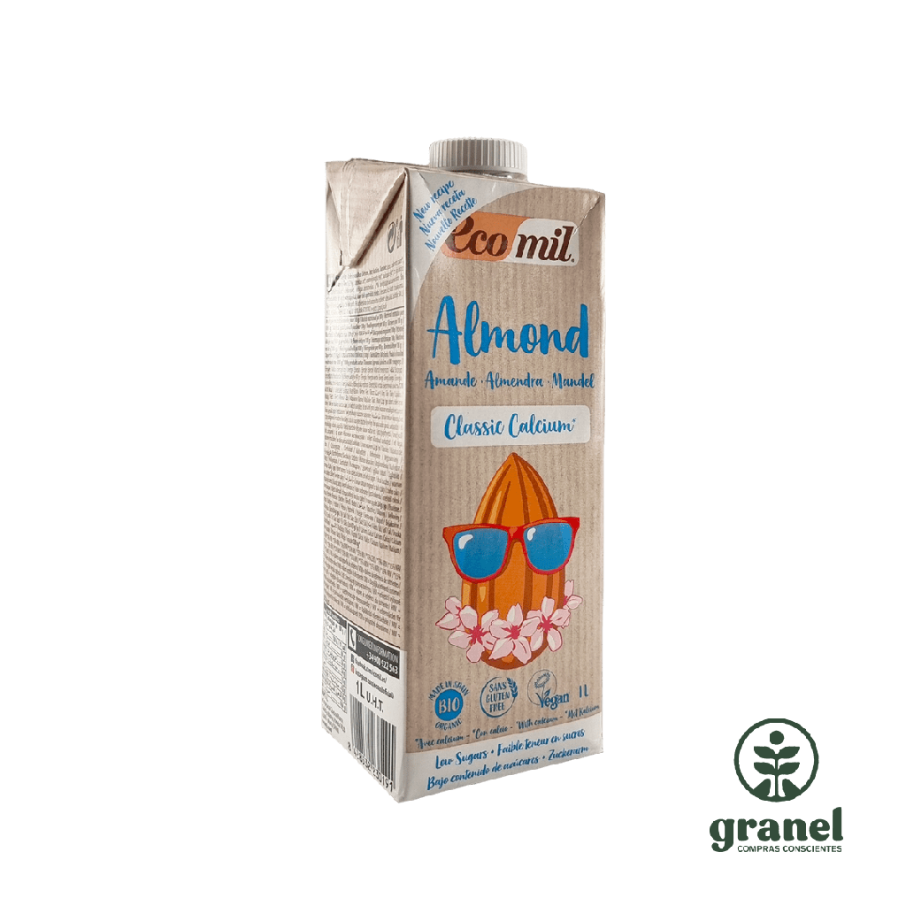 Leche de almendras con calcio Ecomil 1L