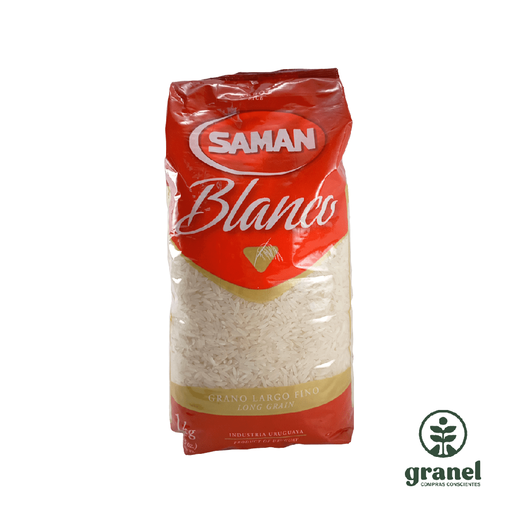 Arroz blanco Saman 1kg