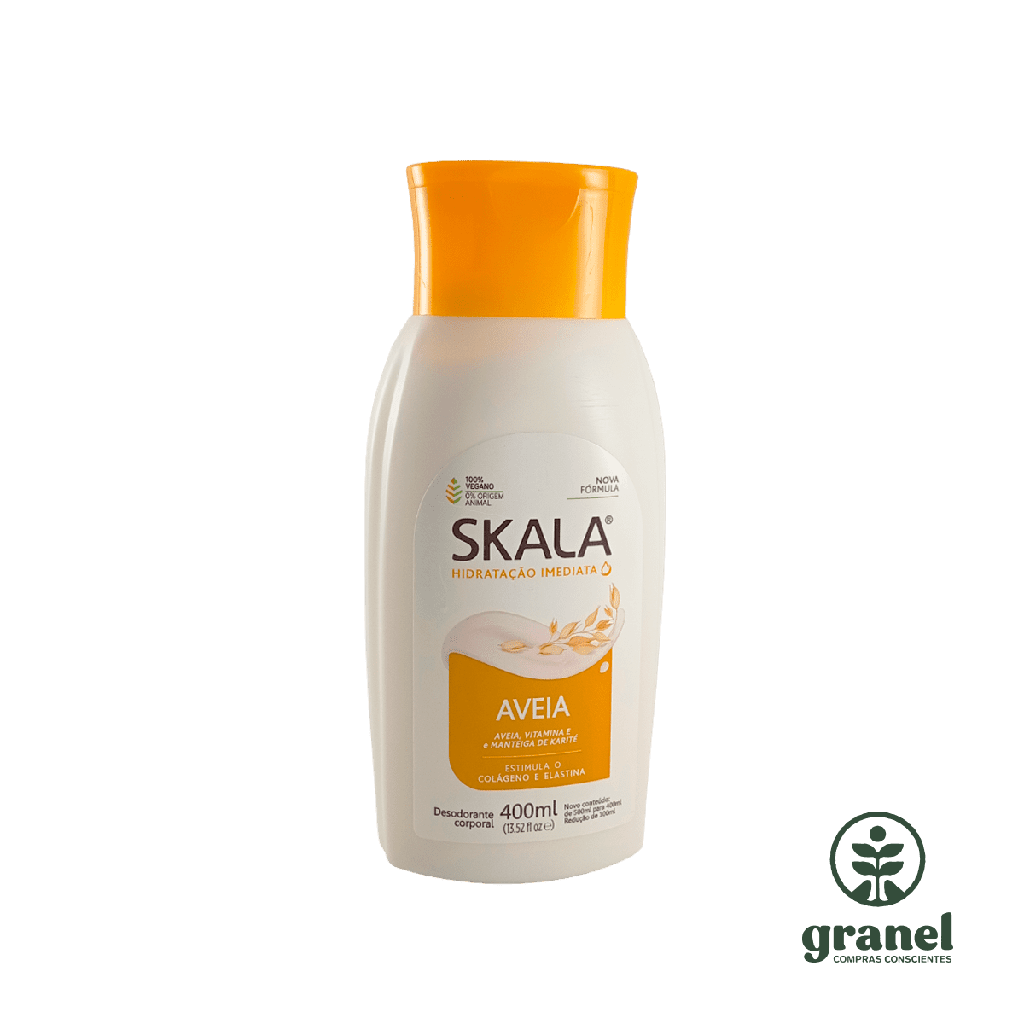 Crema corporal hidratante de avena Skala 400 ml