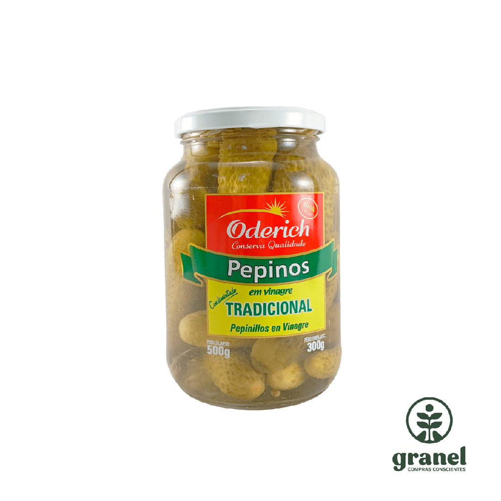 [10207] Pepinos en vinagre Oderich 500g