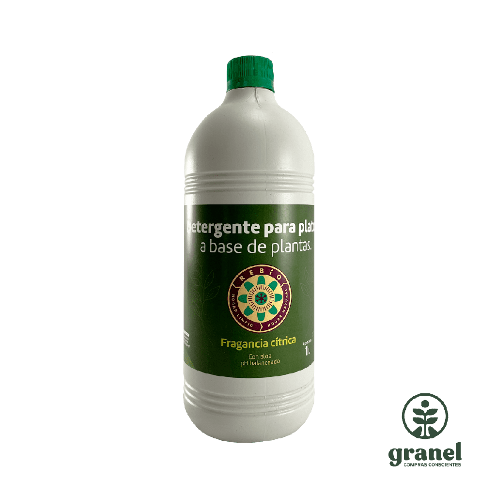 Detergente para platos 1L Rebío