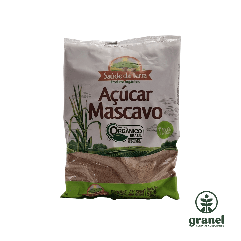 Azúcar mascabo orgánica Saúde da Terra 400g