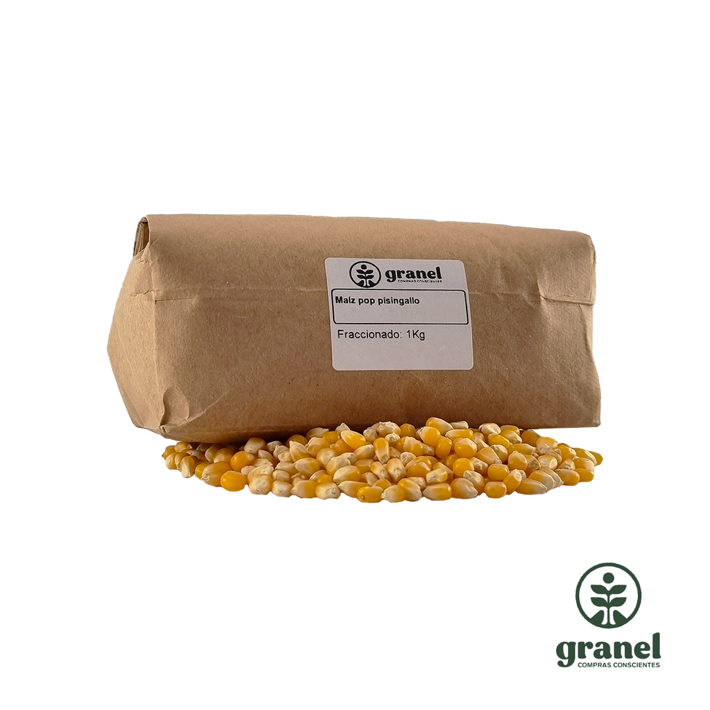 Maíz pop pisingallo 2kg (envase plástico)