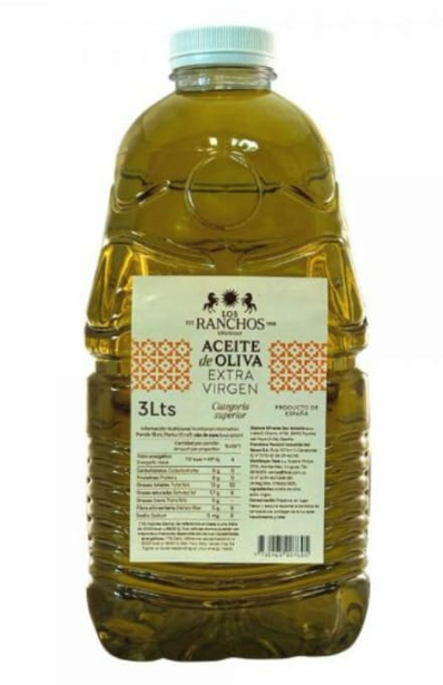 Aceite de oliva extra virgen Los Ranchos 3L