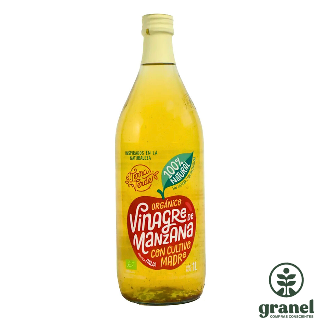 Vinagre de manzana orgánico Terra verde 1L