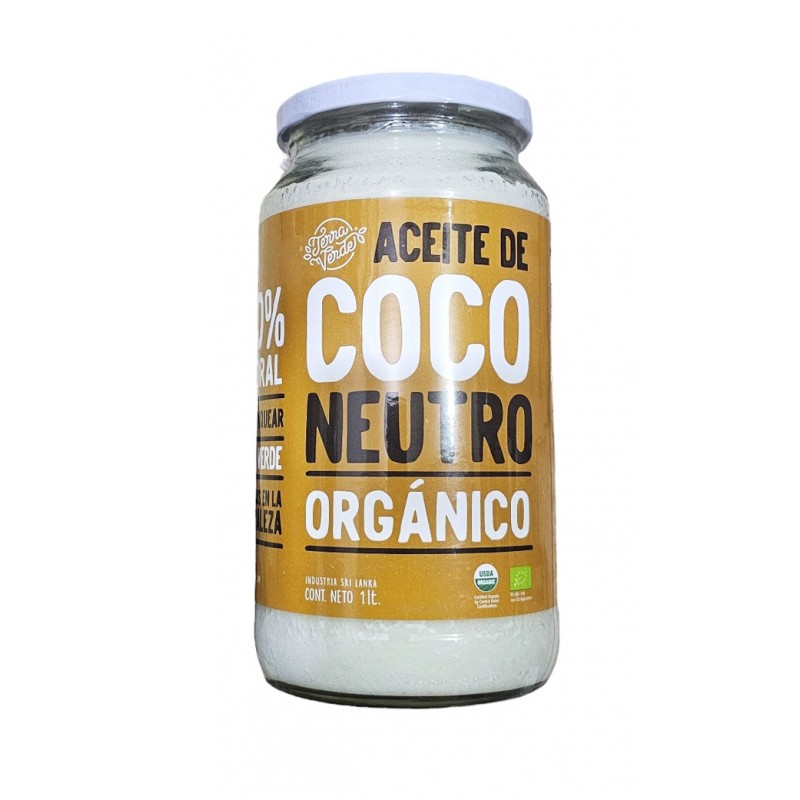 [10782] Aceite de coco neutro orgánico Terra Verde 1L
