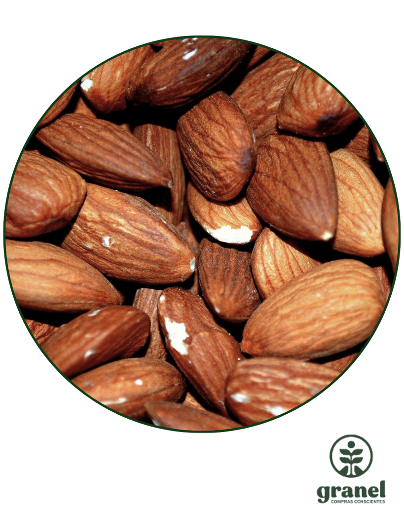 Almendras partidas industriales crudas sin sal 1kg