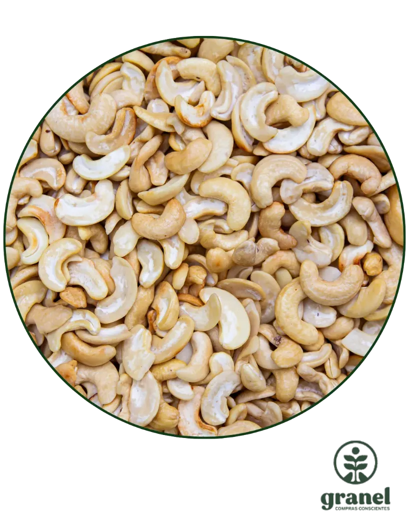 [3524] Castañas de cajú rota cruda sin sal 500g
