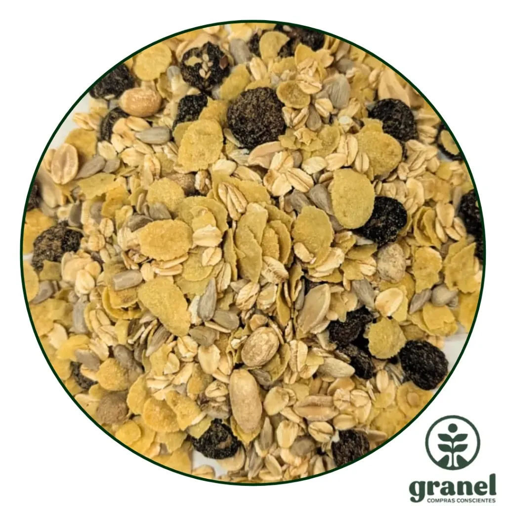 [5982] Granola mix con pasas 250g