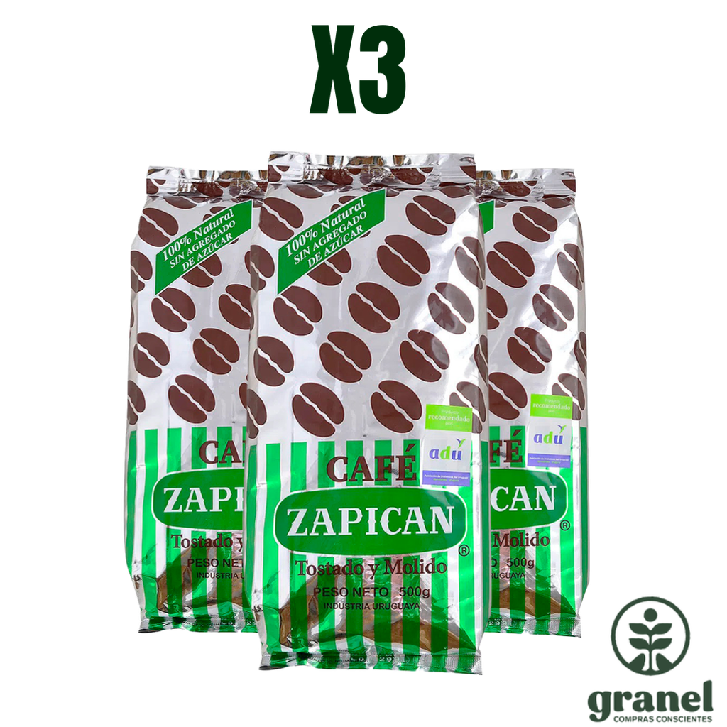[12428] Pack X3 Café Zapicán 500g