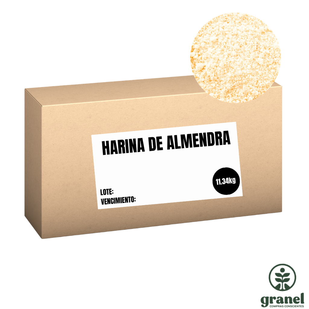 [Por encargue, plazo hasta 7 días] Harina de almendras. Caja 11.34kg