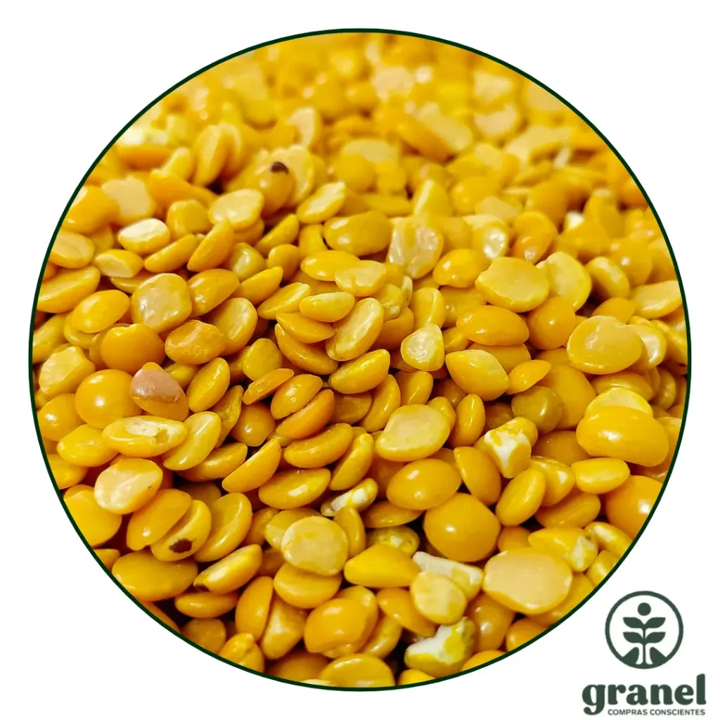 Lentejas peladas amarillas 5kg