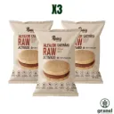 Pack X3 Alfajor Raw de Castañas 45g Rawy