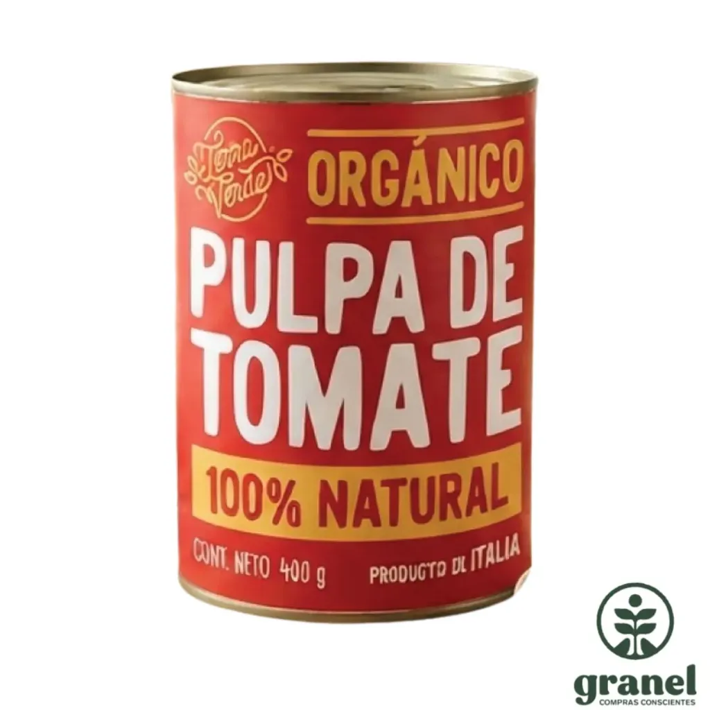 [5895] Pulpa de tomate orgánica Terra Verde 400g