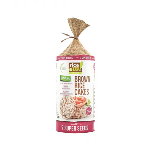 [9899] Galletas de arroz 7 semillas Rice Up! 120g