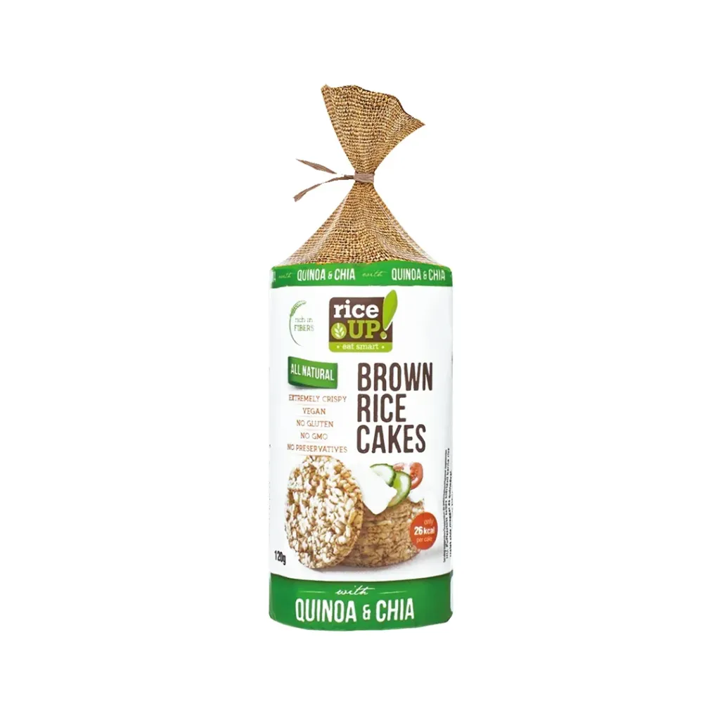 [9990] Galletas de arroz chia y quinoa Rice Up! 120g