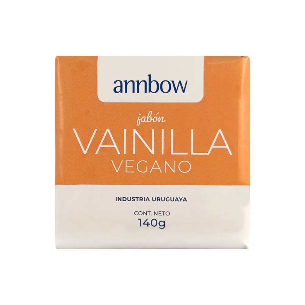 Jabón vegano vainilla Annbow 140g