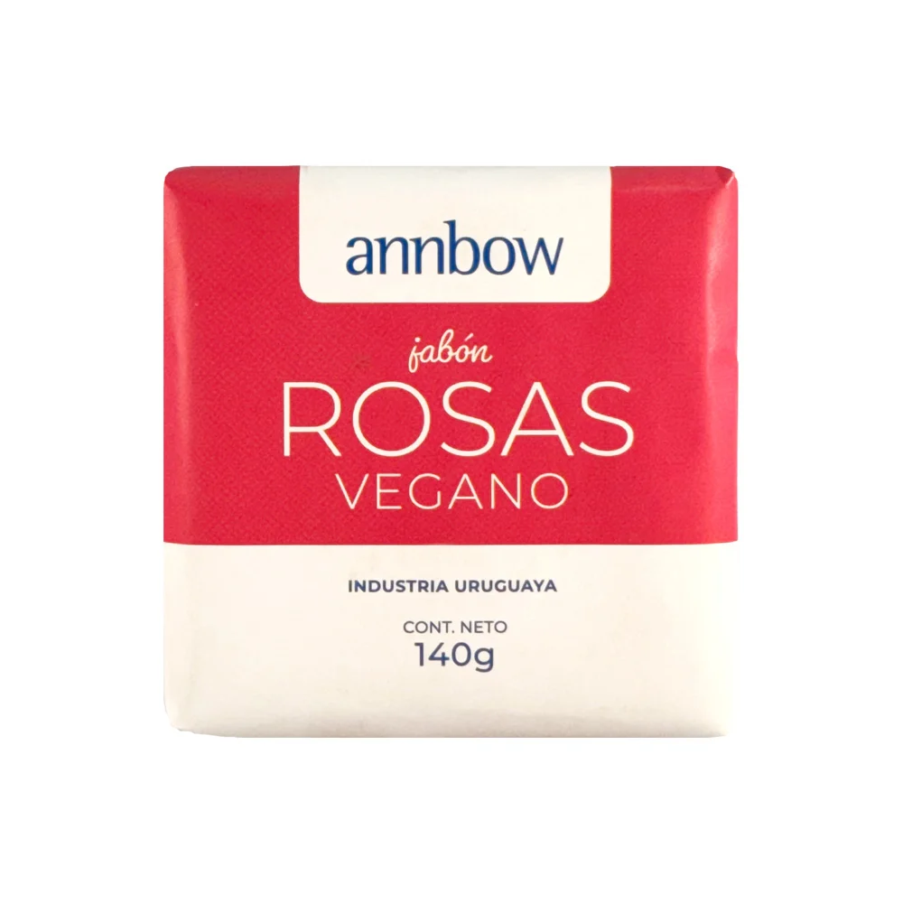 [3670] Jabón vegano rosas Annbow 140g