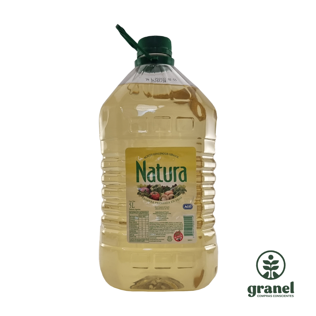 Aceite de girasol Natura 5L