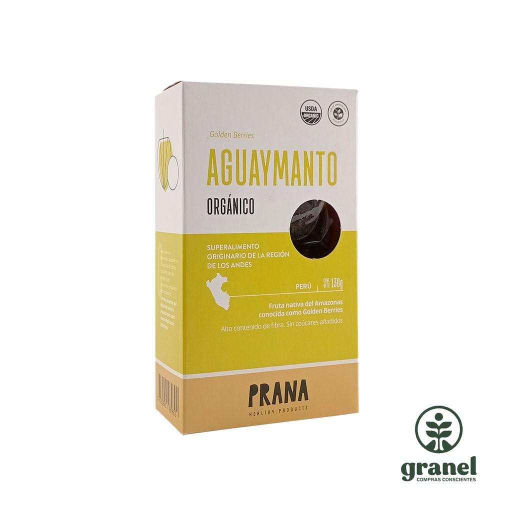 Aguaymanto orgánico Prana 130g