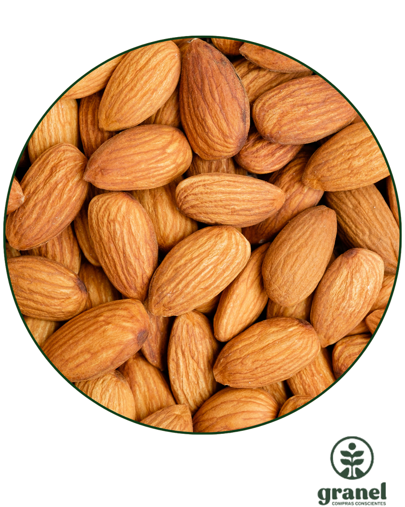 Almendras enteras crudas sin sal 500g