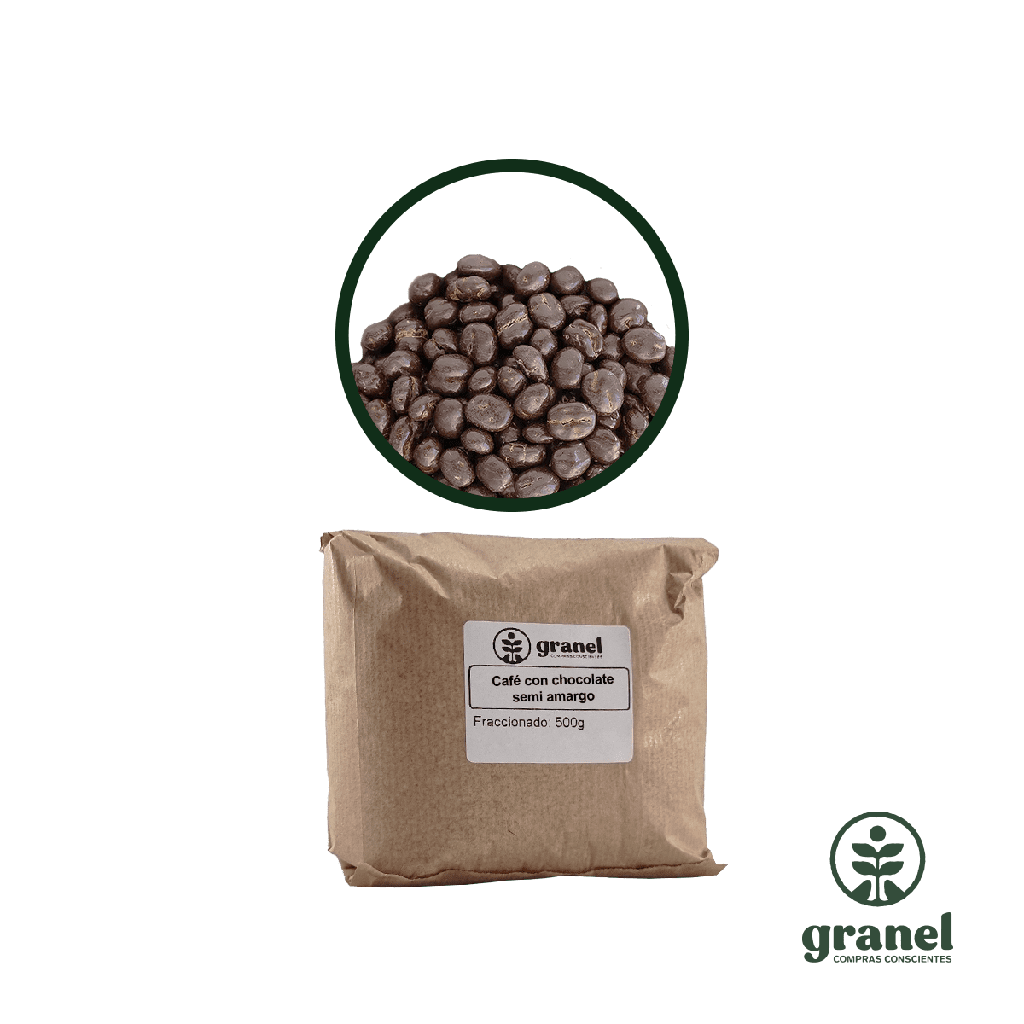 Café con chocolate semi amargo 500g