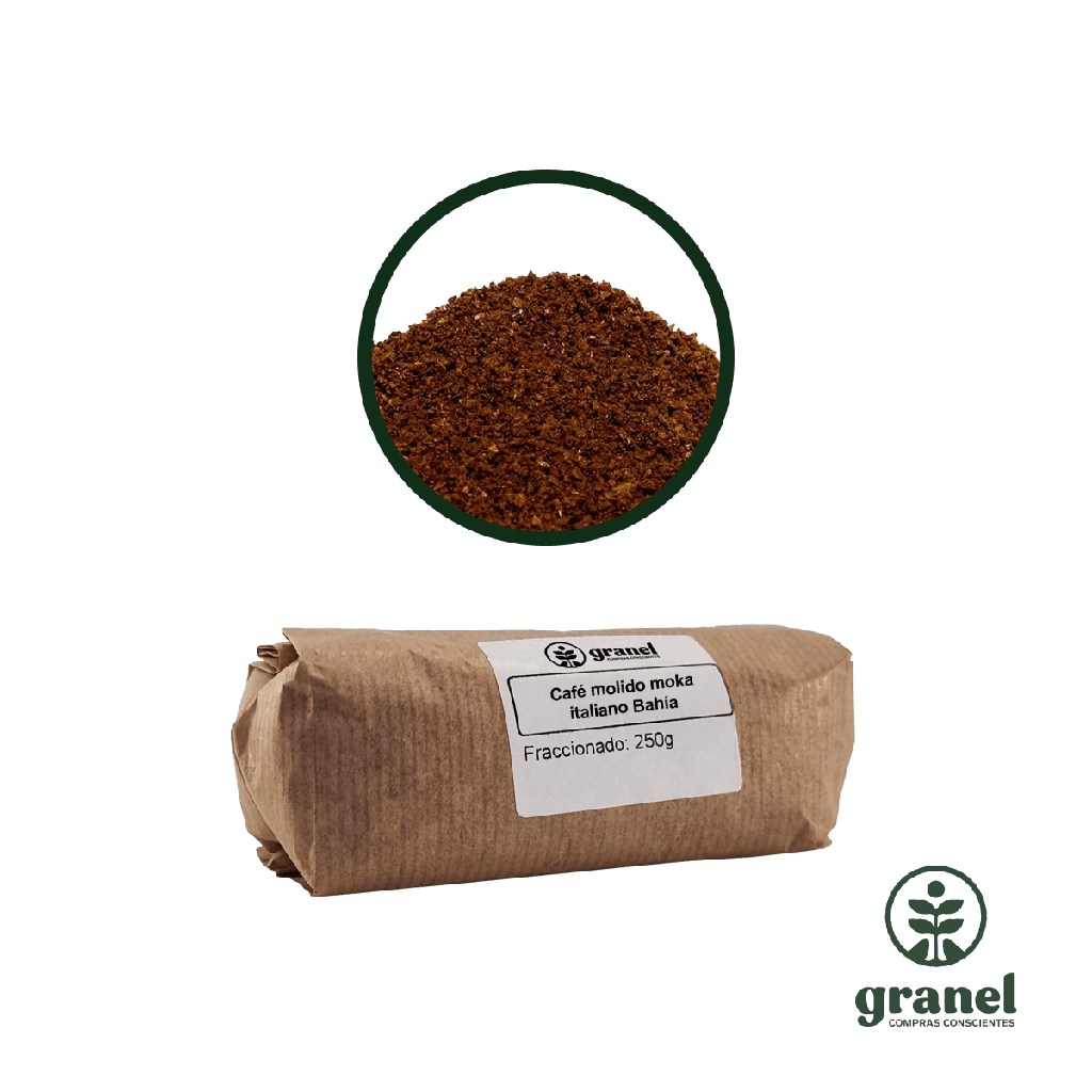 Café molido moka italiano Bahía 250g