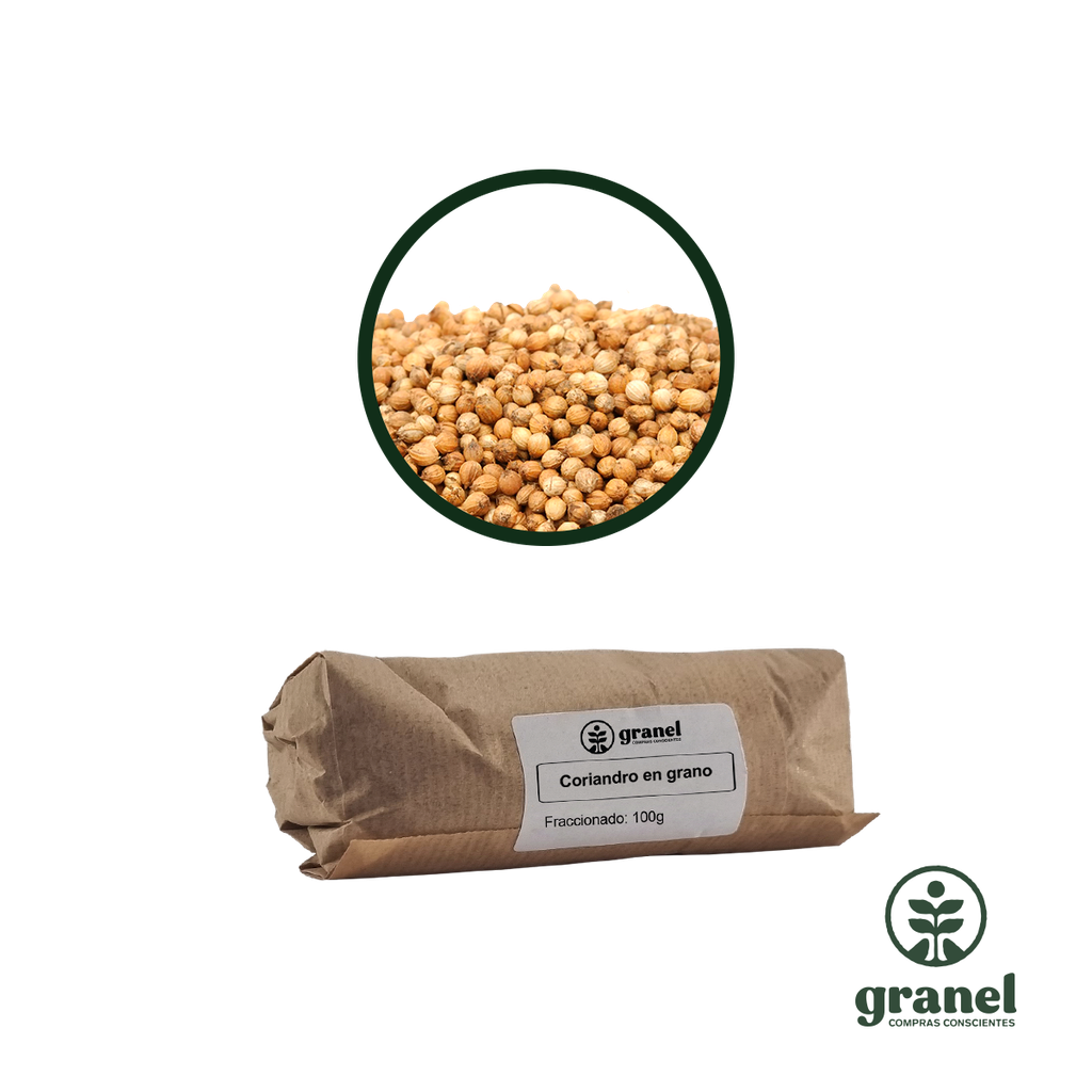 Coriandro en grano 100g