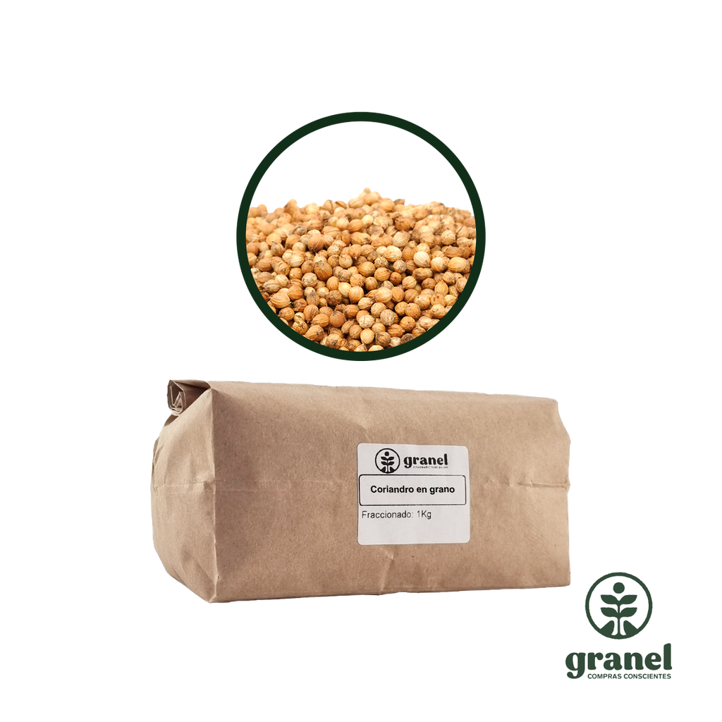 Coriandro en grano 1kg