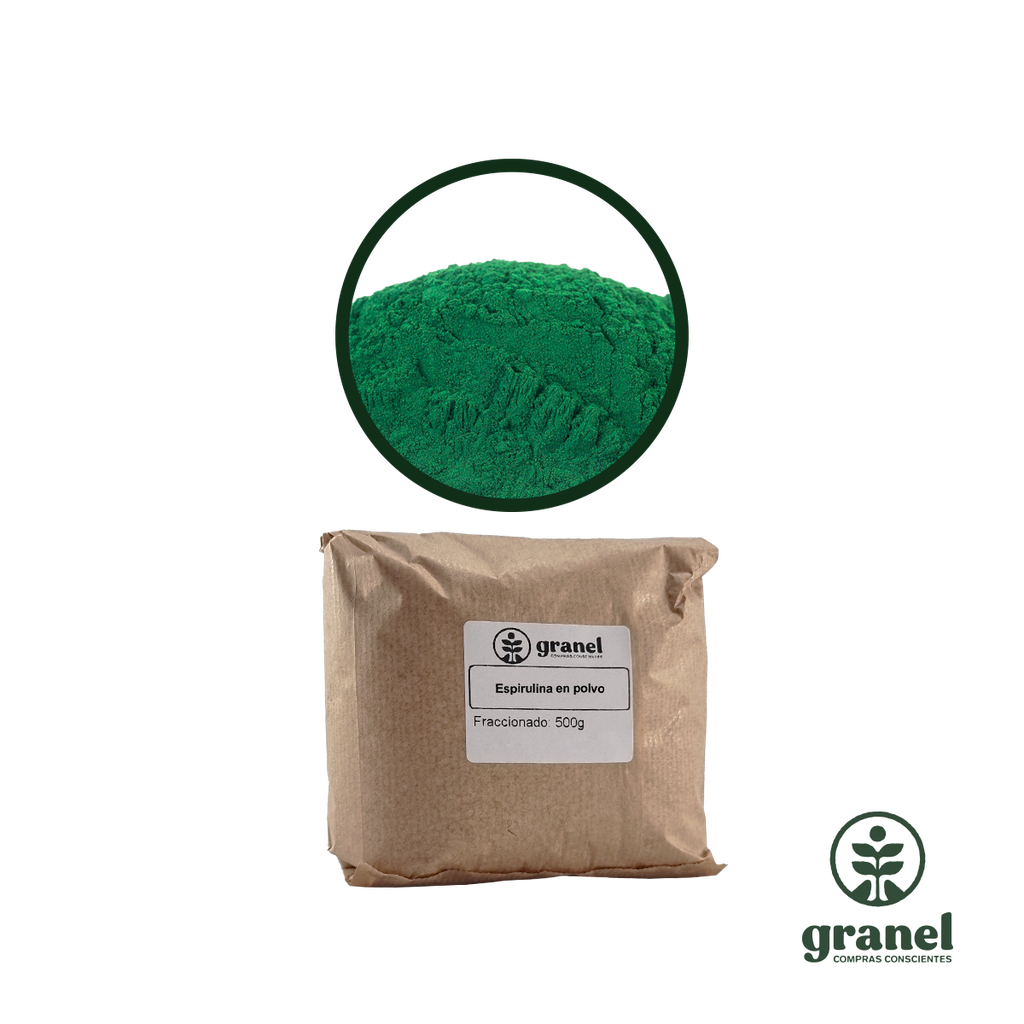 Espirulina en polvo 500g