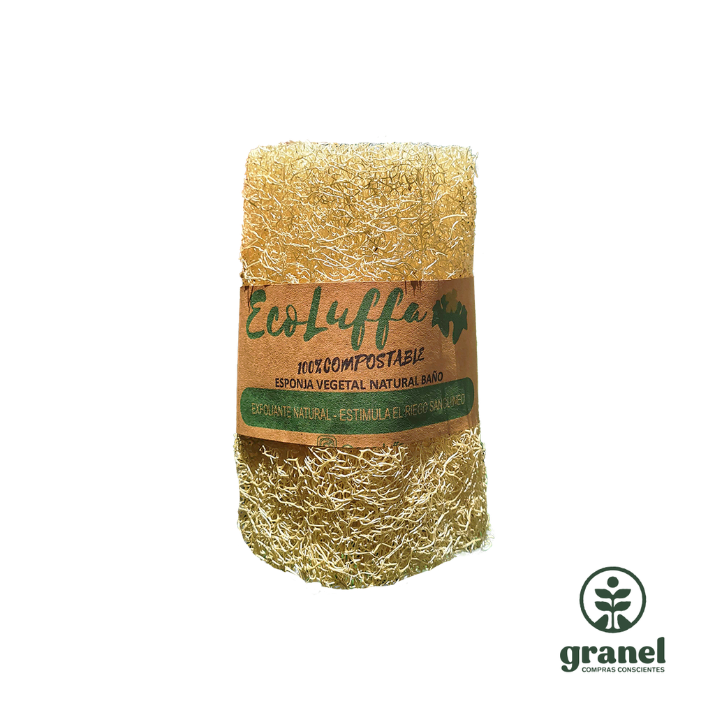 Esponja vegetal para cuerpo Luffa