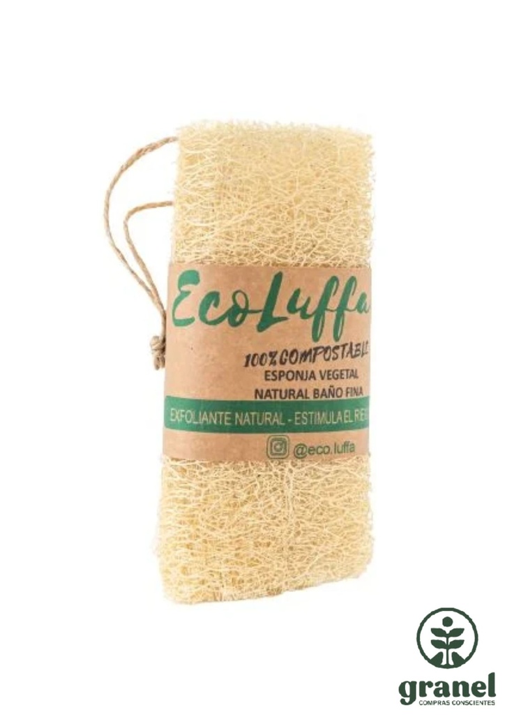 Esponja vegetal para cuerpo Luffa