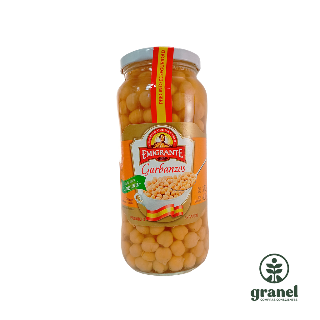 [5941] Garbanzos en conserva El Emigrante 570g