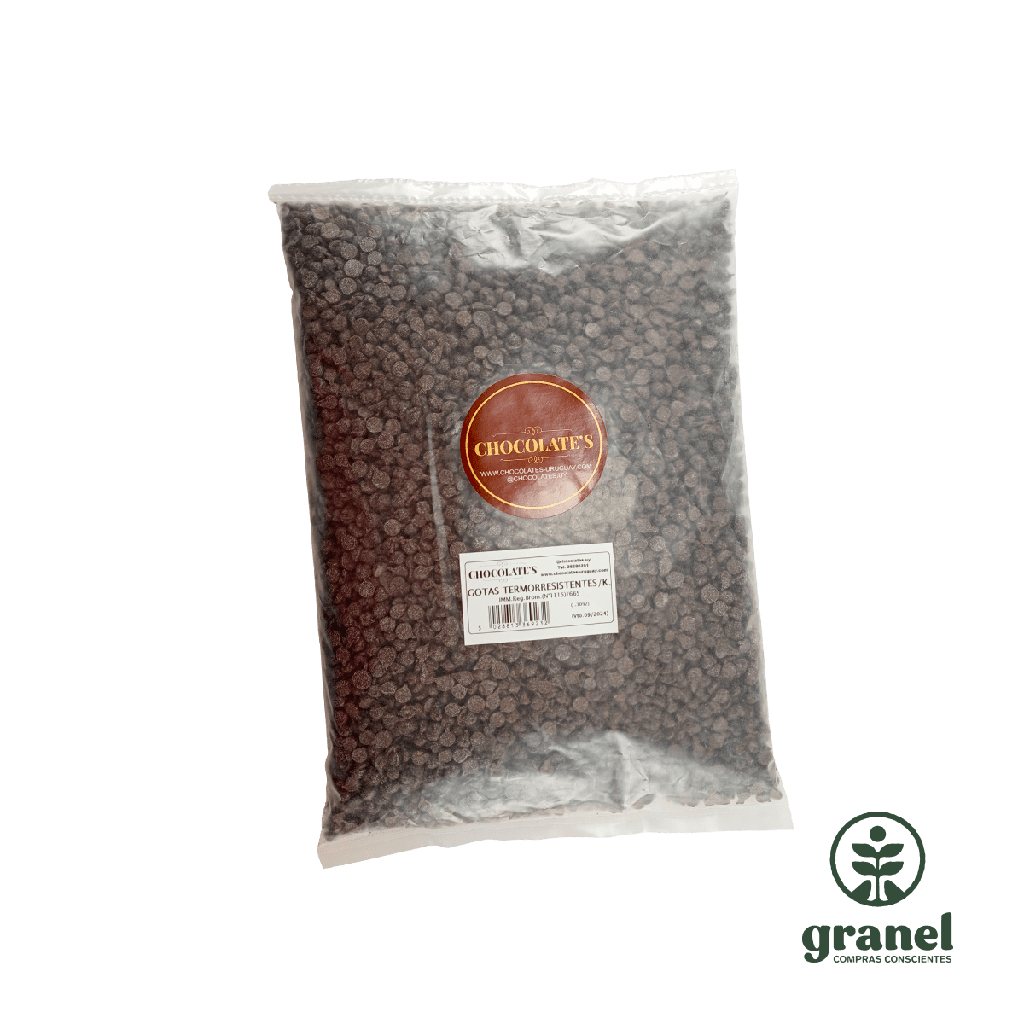 Gotas de chocolate termorresistentes Chocolate's  1kg