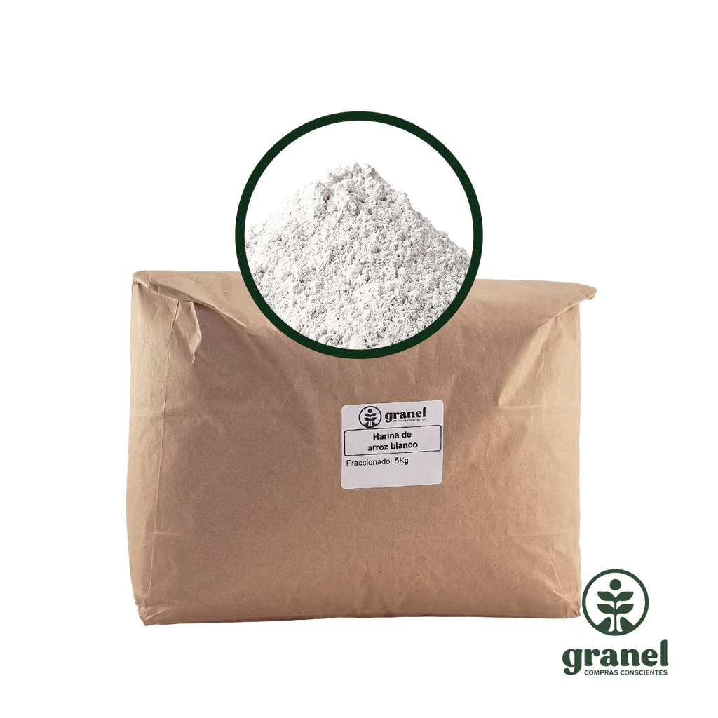 Harina de arroz blanco 5kg