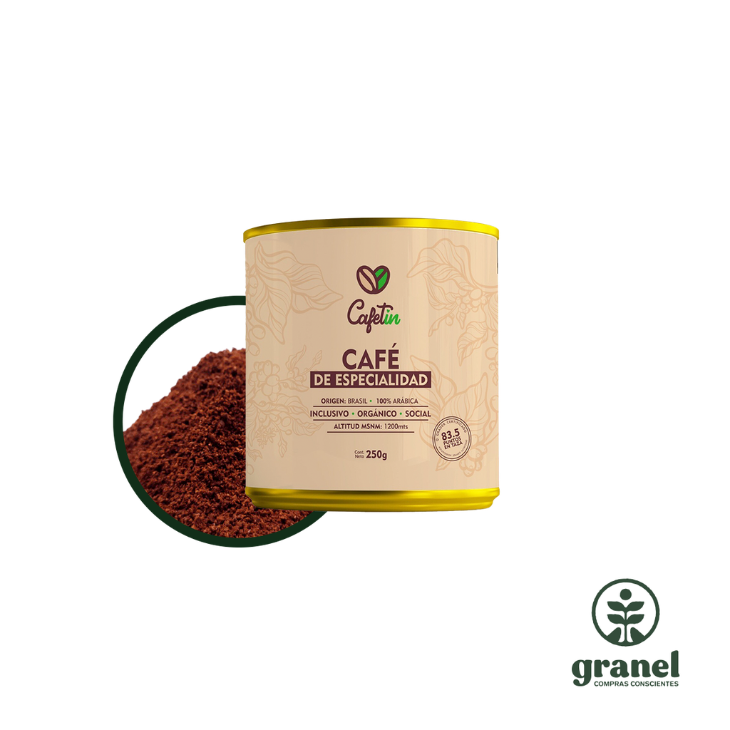 [8708] Café de especialidad orgánico Cafetín 250g (Molido)