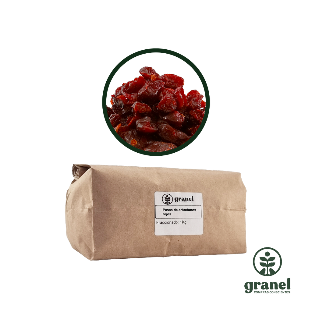 Pasas de arándanos rojos 1kg