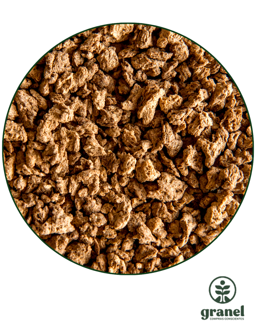 Proteína de soja granulada no transgénica 1kg