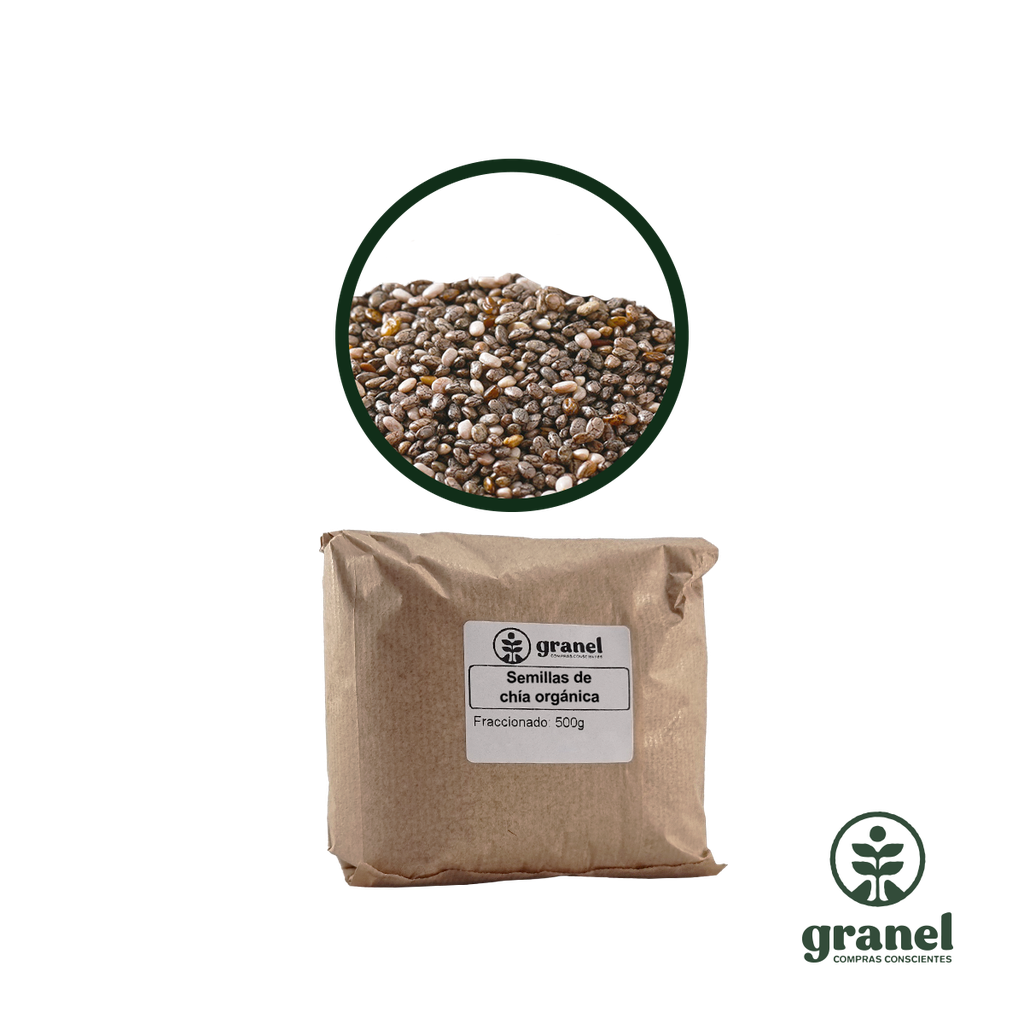Semillas de chía orgánica 500g