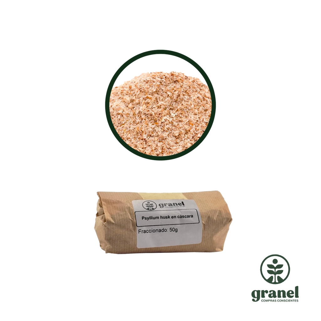 Psyllium husk en cáscara 50g