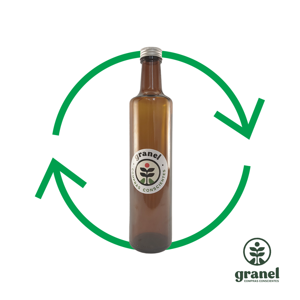 Aceite de oliva orgánico extra virgen nacional a granel De Las Ánimas 500ml