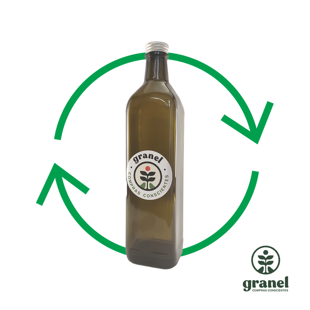 Aceite de oliva orgánico extra virgen nacional a granel De Las Ánimas 750ml