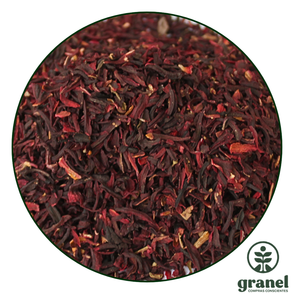 Flor de hibisco jamaica partida 100g